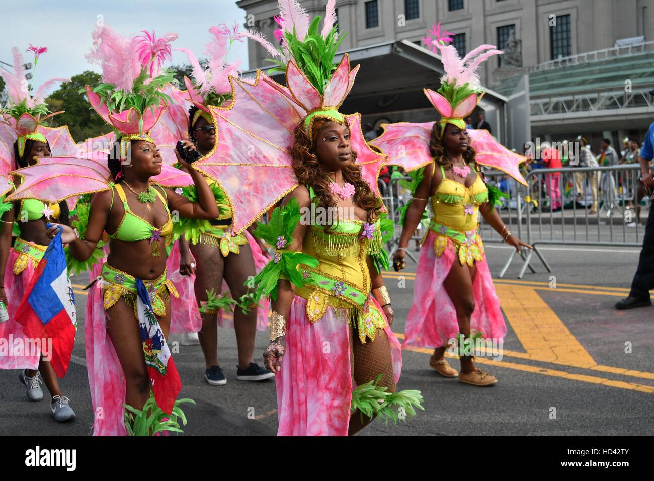 The 2016 West Indies Day Parade in New York City Featuring Atmosphere Where Manhattan, New