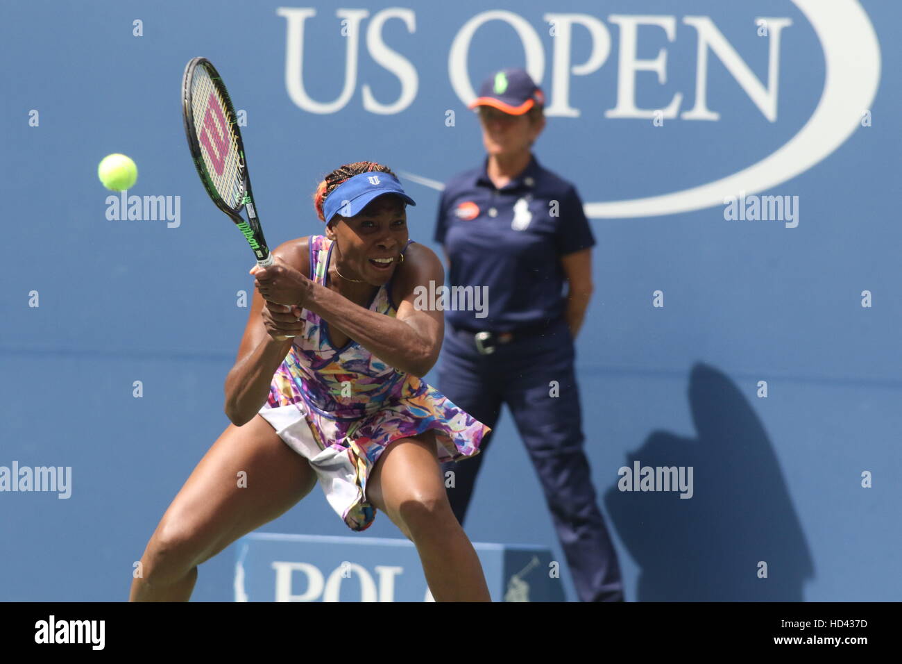 2016 US Open Tennis Championships - Day 8  Featuring: Venus Williams Where: New York, United States When: 05 Sep 2016 Stock Photo