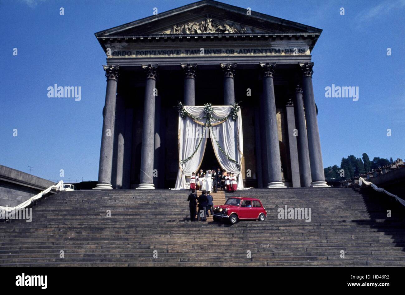 THE ITALIAN JOB, Church of Gran Madre di Dio, Turin, Italy, 1969