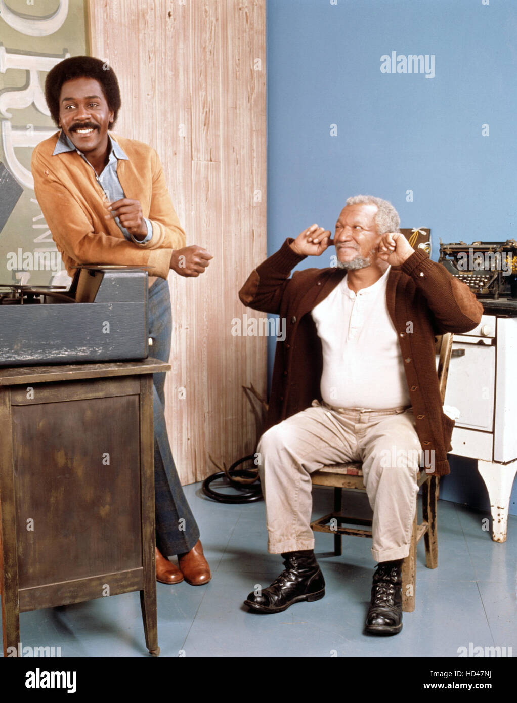 SANFORD AND SON, Demond Wilson, Redd Foxx, 1972-1977 Stock Photo - Alamy
