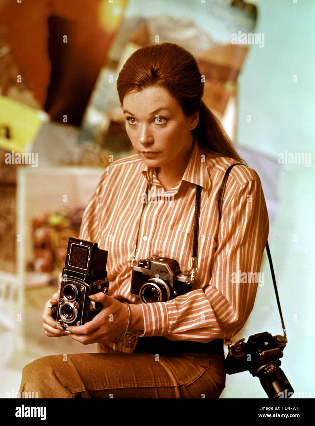 SHIRLEY'S WORLD, Shirley MacLaine, 19711972, photographer Stock Photo