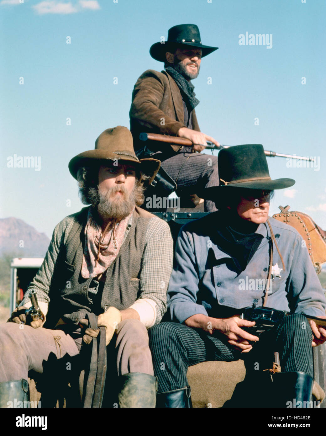 STAGECOACH, John Schneider, Kris Kristofferson, Johnny Cash, 1986 TV
