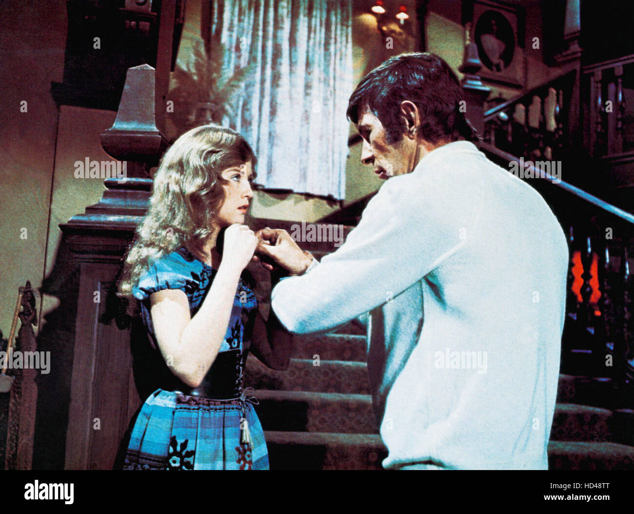 BAFFLED!, from left Jewel Blanch, Leonard Nimoy, 1973 Stock Photo Alamy