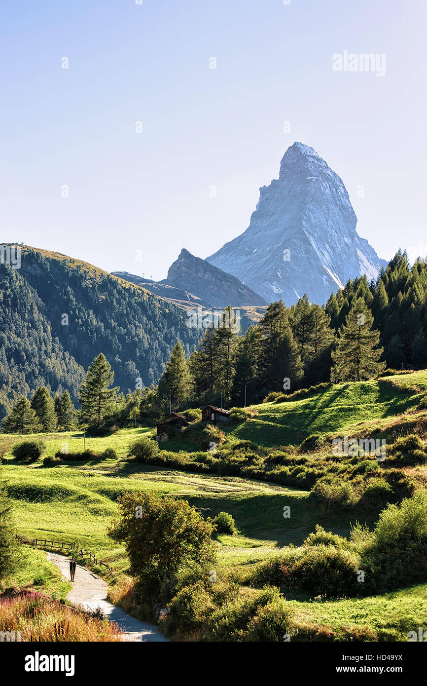 Matterhorn Mountain, Zermatt, Switzerland jigsaw puzzle in Great