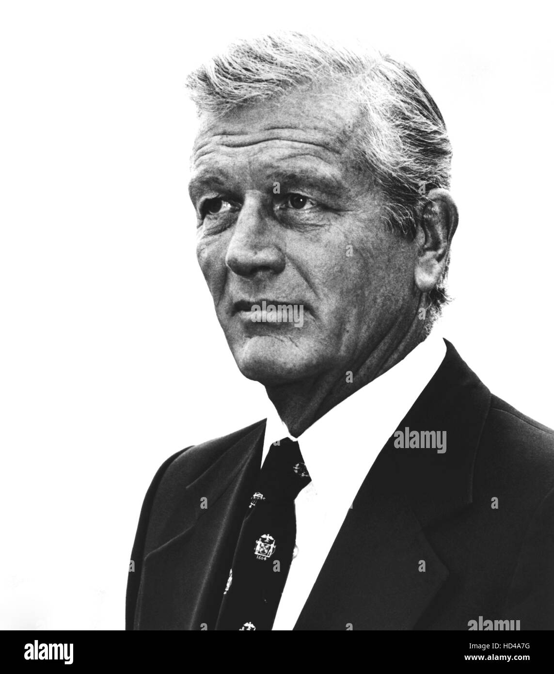 THE AMERICAN CITY, host John Lindsay, 1982, © PBS / Courtesy Everett Collection Stock Photo Alamy