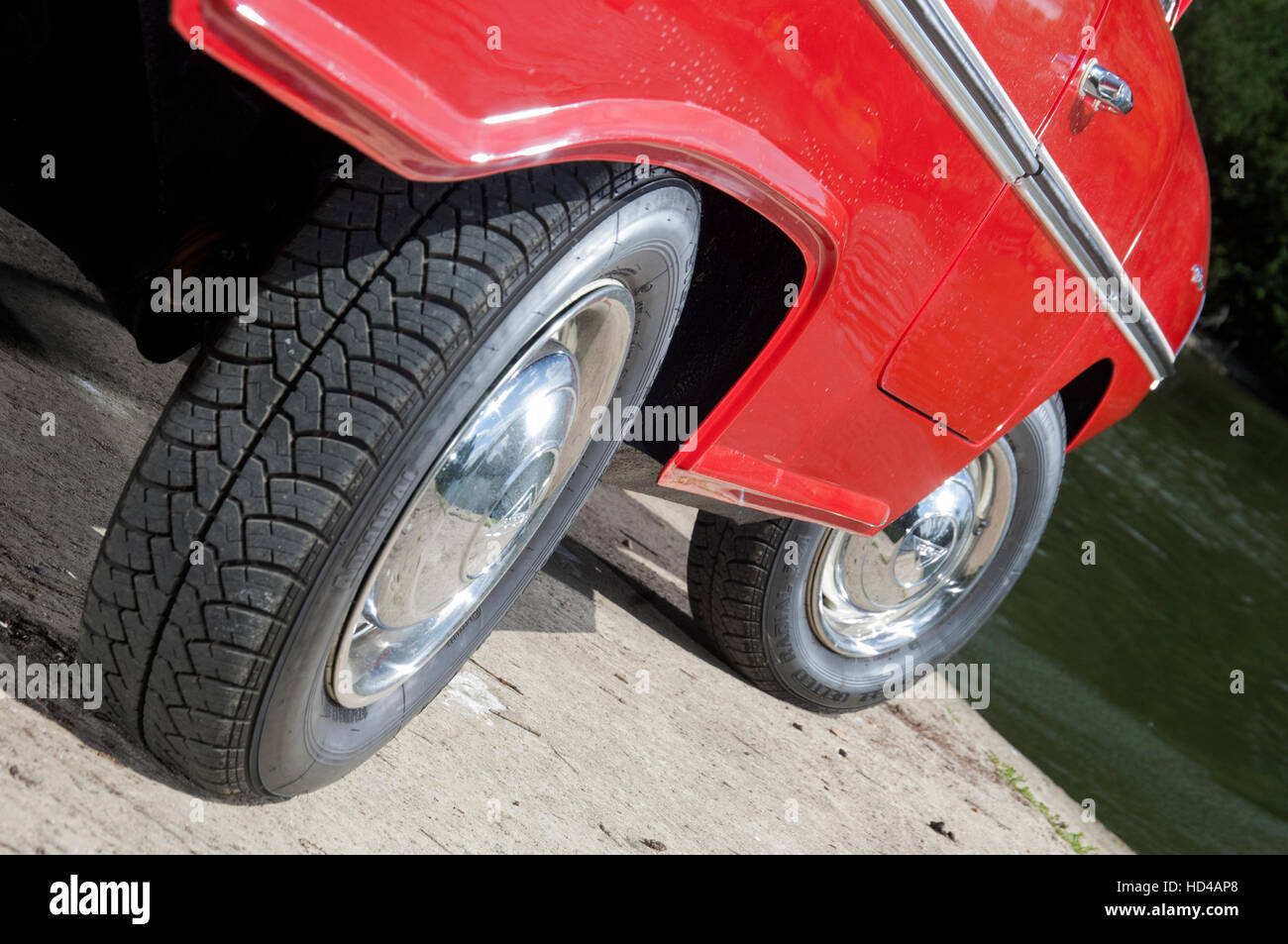 Amphicar - the 1960s amphibious swimming car Stock Photo - Alamy