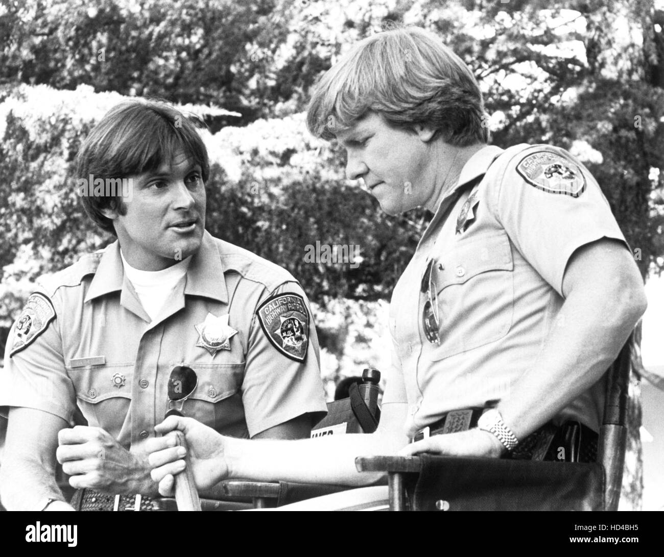 CHIPS, from left Bruce Jenner, Larry Wilcox in 'Diamond in the Rough