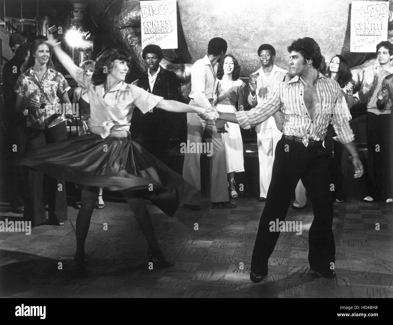 CHIPS, foreground from left Christine Cullen, Erik Estrada in 'Peaks