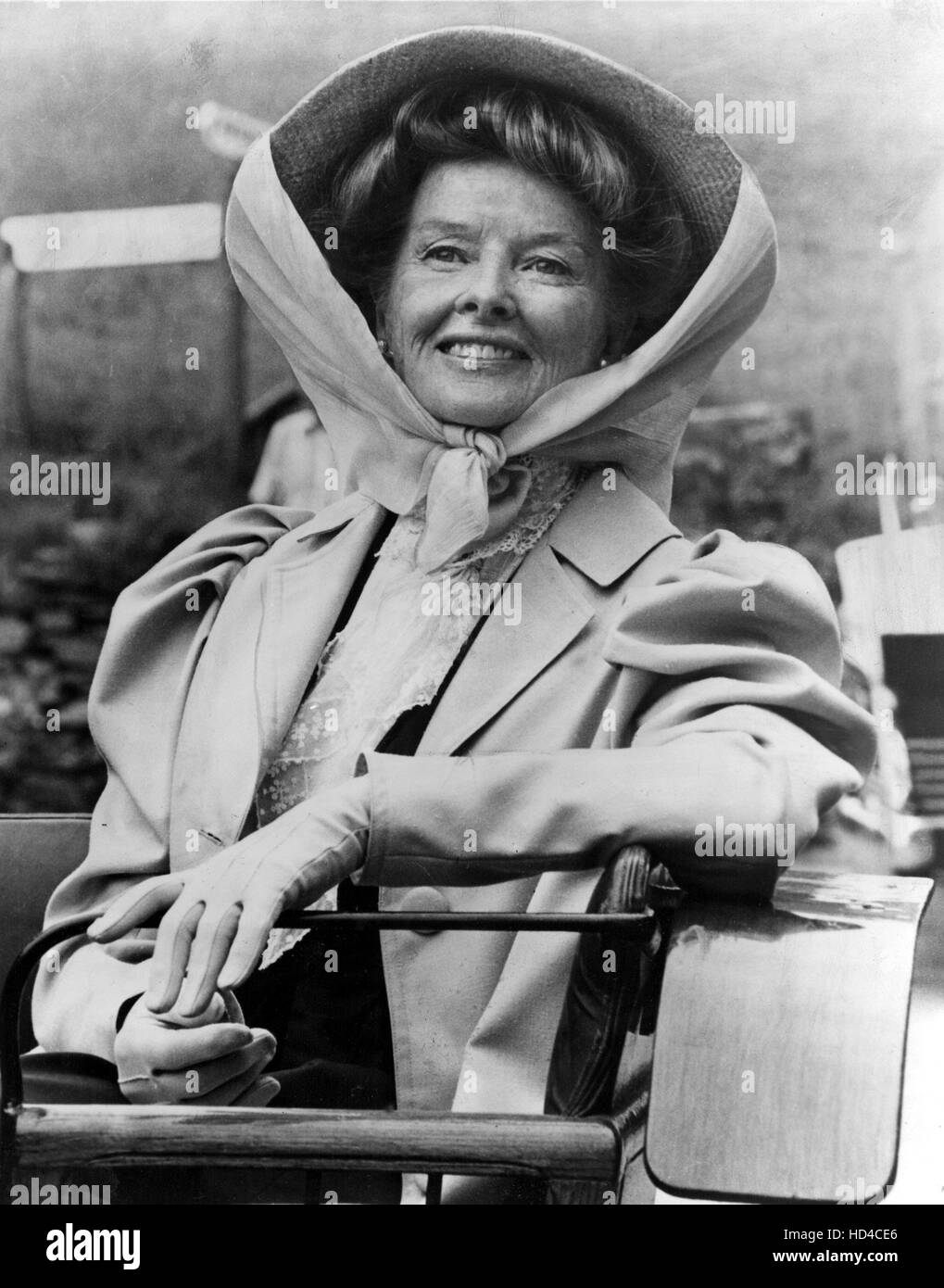 THE CORN IS GREEN, Katharine Hepburn as Lilly C Moffat, 1979 Stock