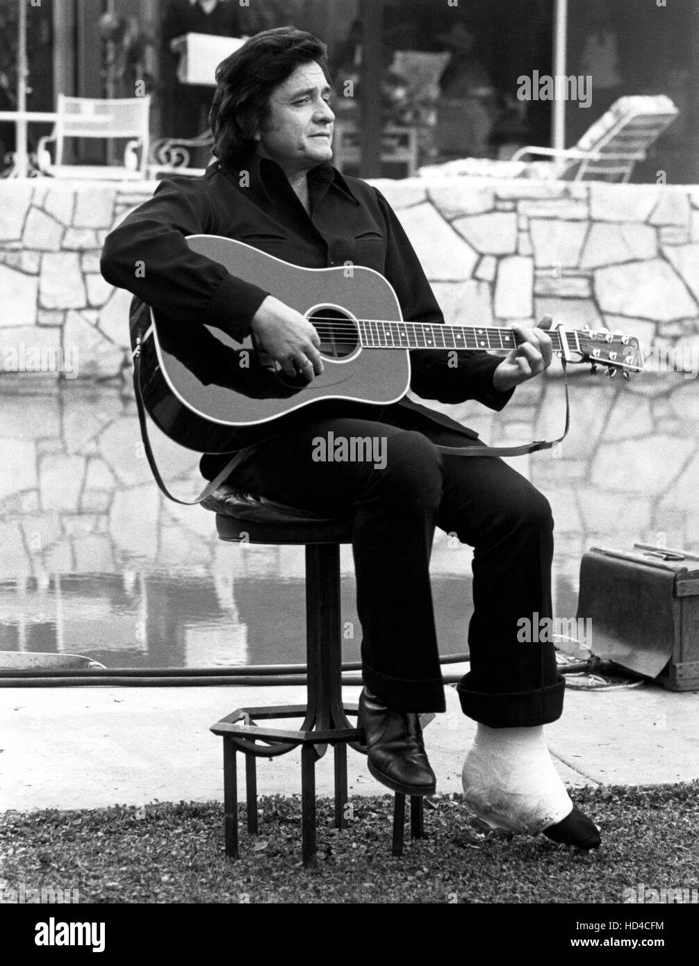COLUMBO SWAN SONG, Johnny Cash, (1974), 197193 Stock Photo Alamy