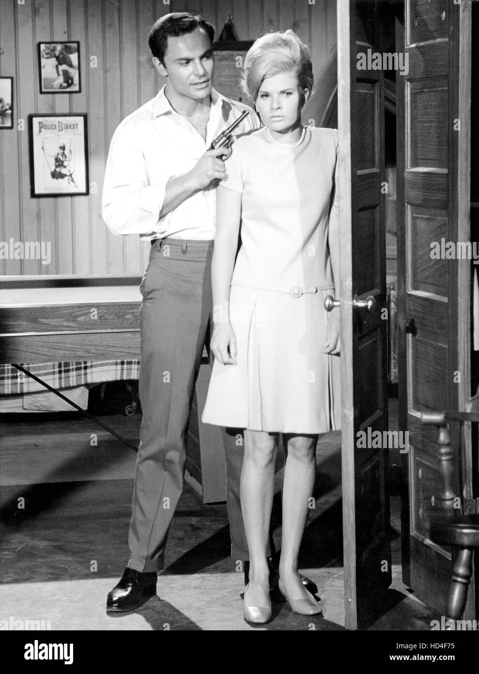 IRONSIDE, John Saxon, Barbara Anderson, 'An Inside Job', (Season 1
