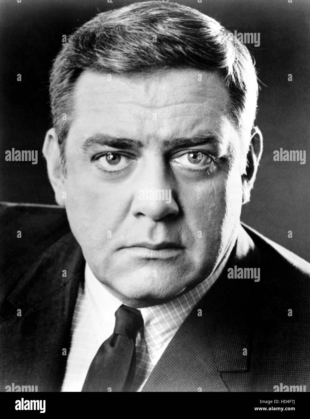 Ironside (tv) raymond burr Black and White Stock Photos & Images Alamy