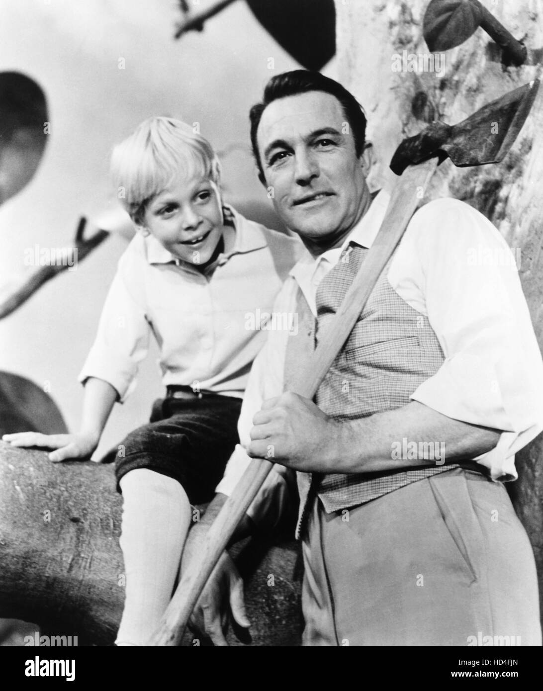 Bobby Rihá JACK AND THE BEANSTALK, from left: Bobby Riha, Gene Kelly, 1967 Stock ...