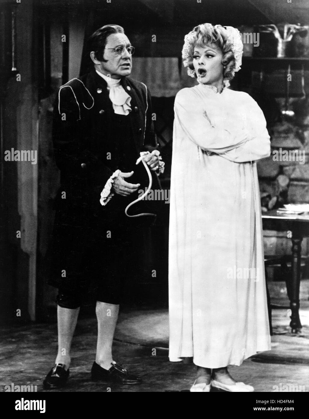 JACK BENNY PROGRAM, Jack Benny, Lucille Ball, 19501965, 1964 episode