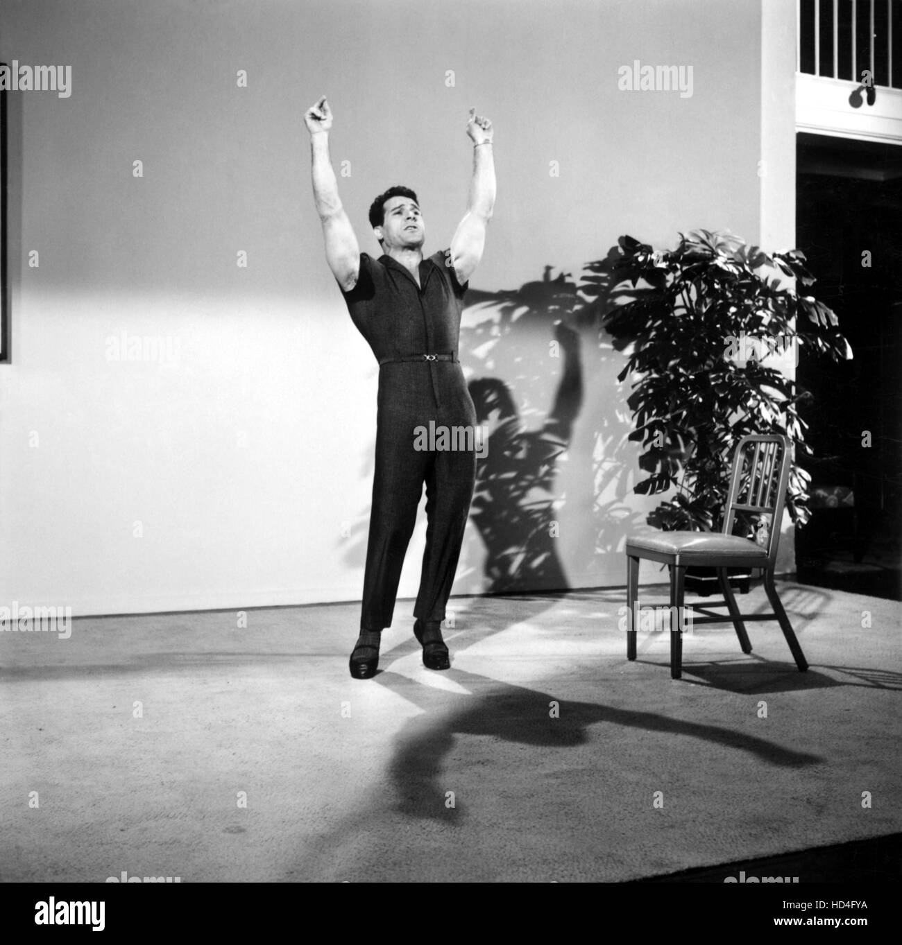 THE JACK LALANNE SHOW, Jack Lalanne, (ca. 1950s), 195185 Stock Photo