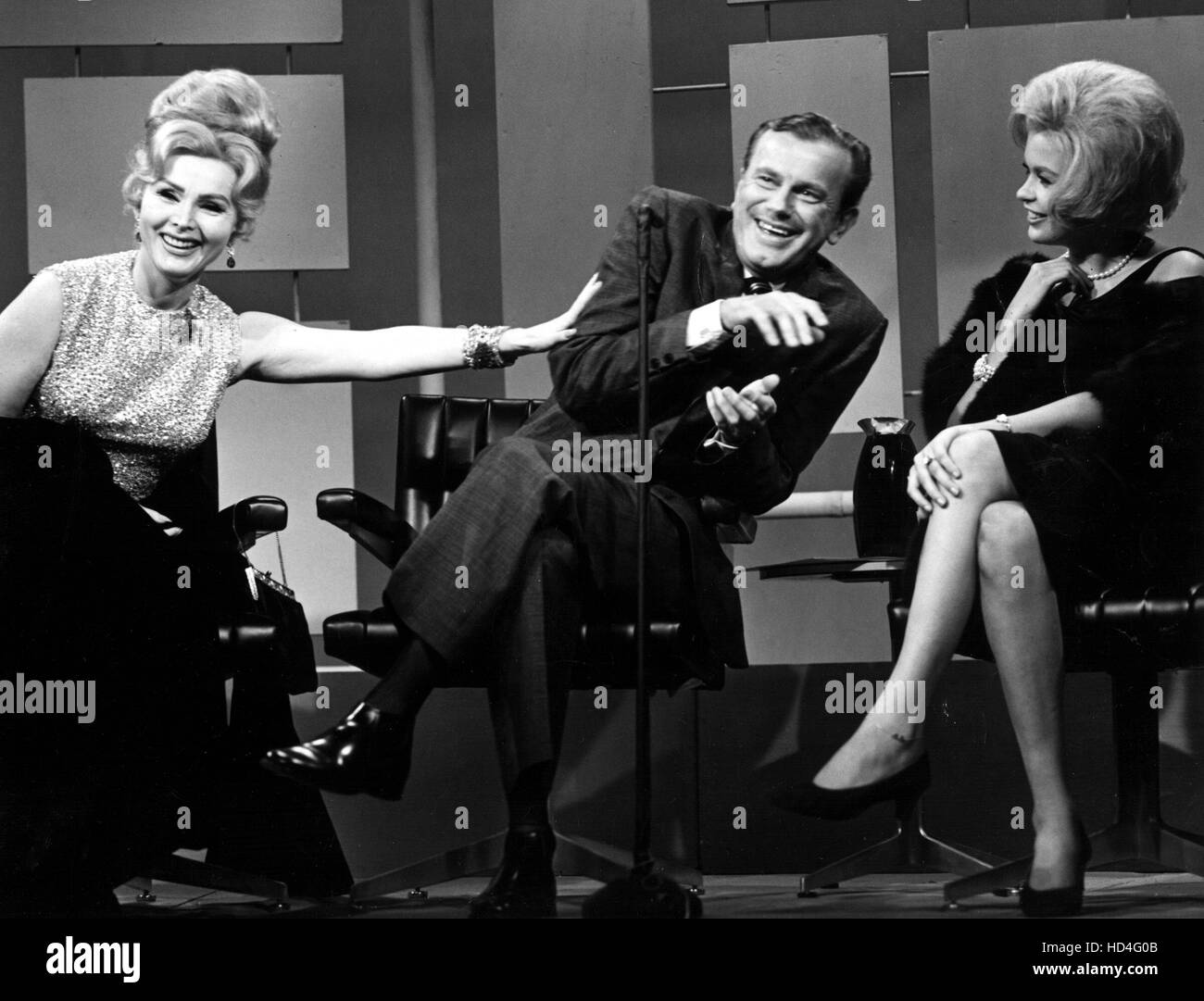 THE JACK PAAR PROGRAM, Zsa Zsa Gabor, Jack Paar, Jayne Mansfield, 1962 ...