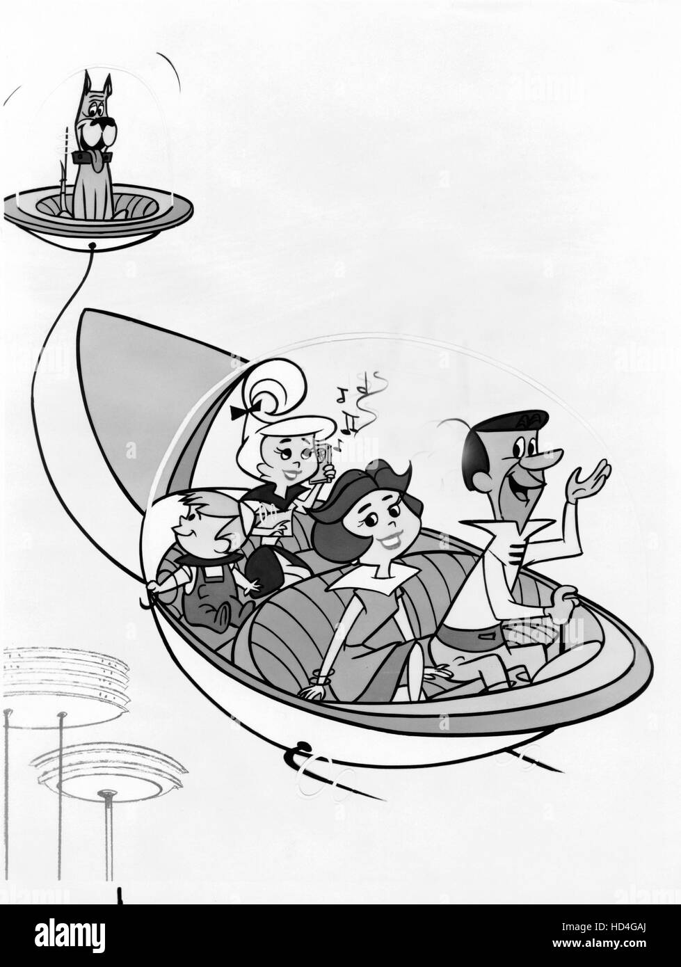 THE JETSONS, Astro, Elroy Jetson, Judy Jetson, Jane Jetson,