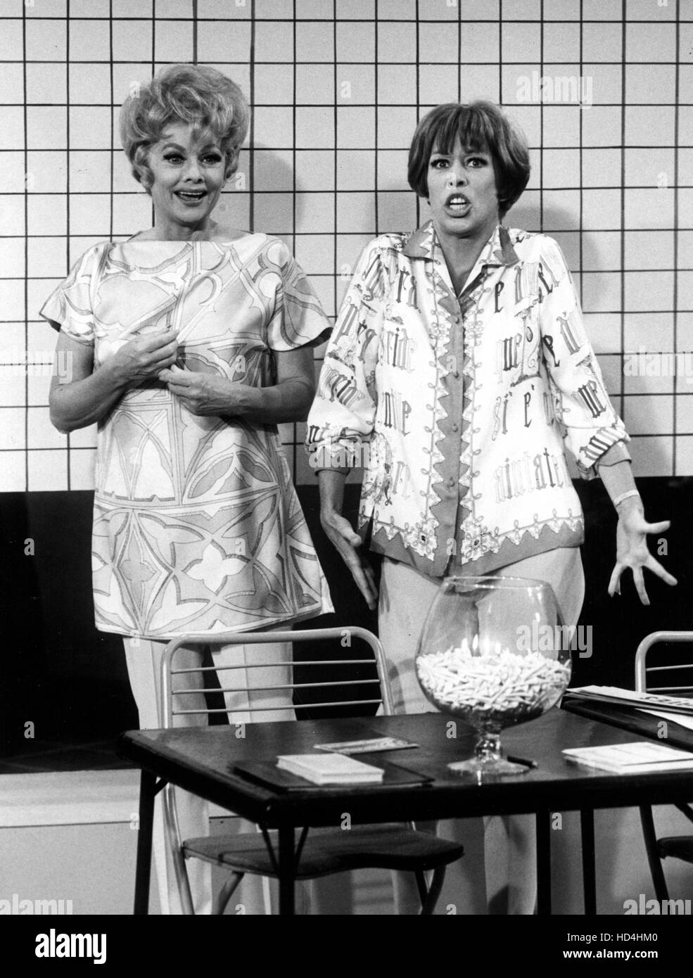 LUCY SHOW, Lucille Ball, Carol Burnett, 1962-1968, 1967 episode Stock ...