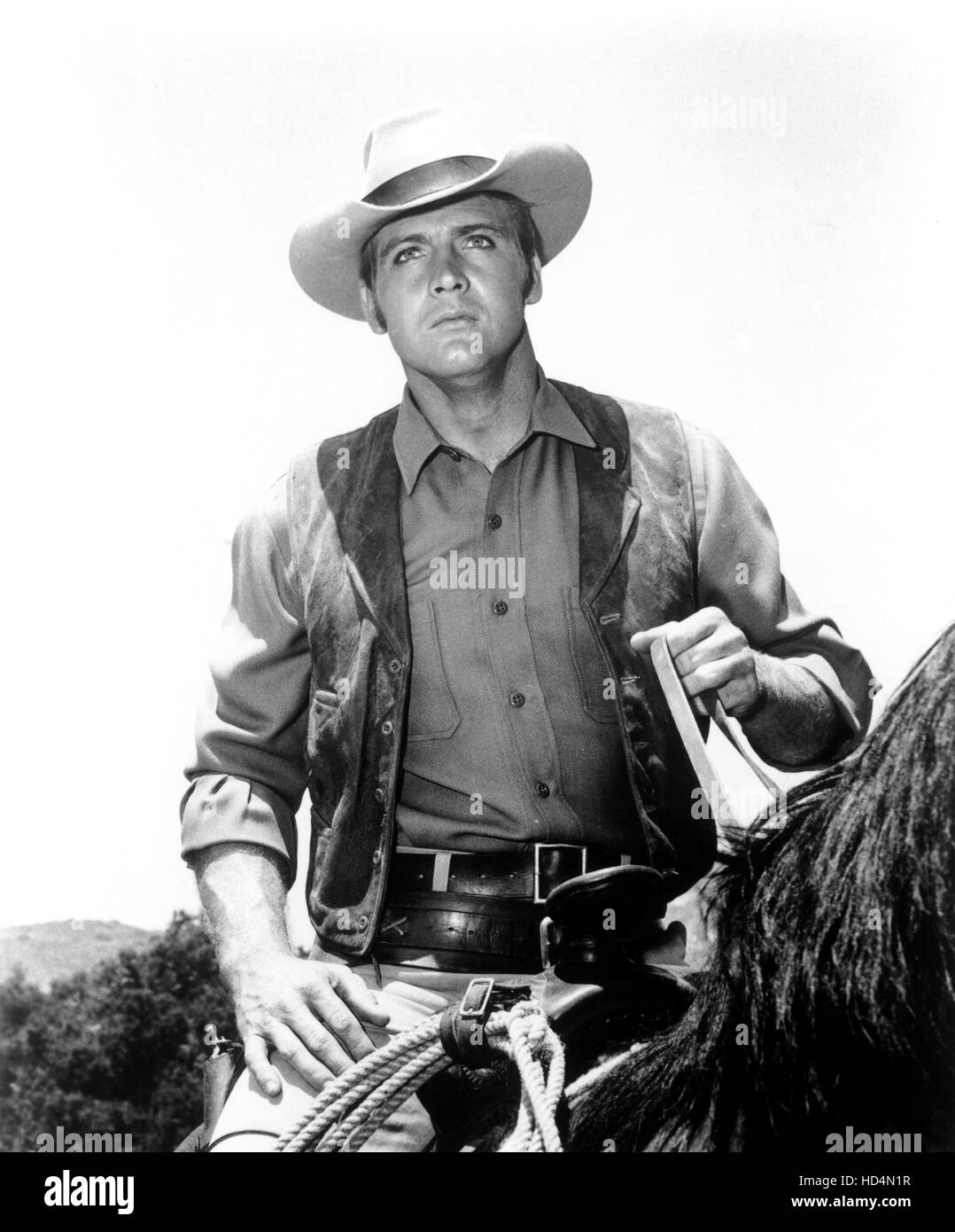 THE BIG VALLEY, Lee Majors, 196569 Stock Photo Alamy
