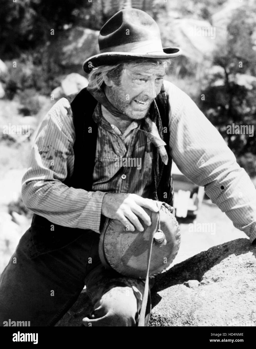 The Bounty Man, Richard Basehart, Aired October 31, 1972 Stock Photo 