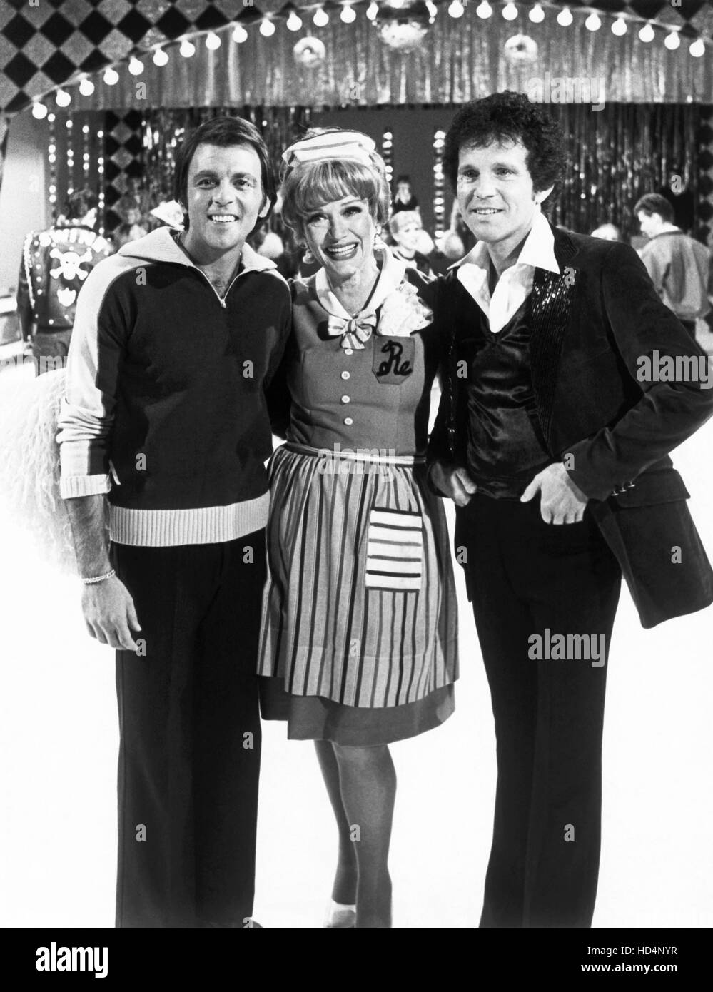 BOBBY VINTON'S ROCK 'N ROLLERS, from left: Fabian, Eve Arden, Bobby Vinton, 1976 Stock Photo - Alamy