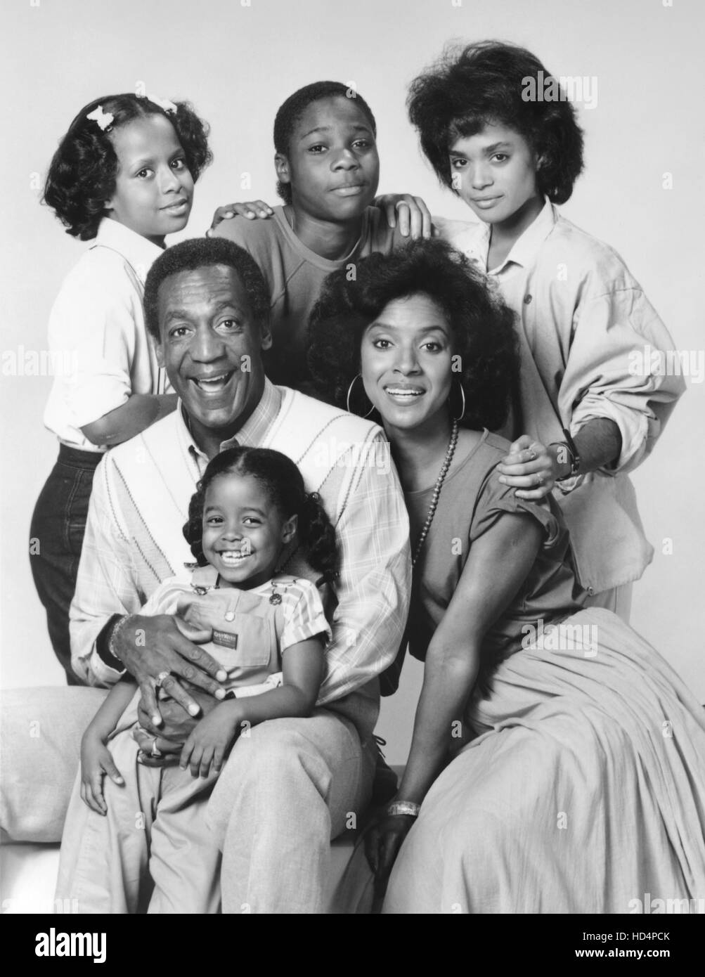 THE COSBY SHOW, (back row, l to r) Tempestt Bledsoe, MalcolmJamal