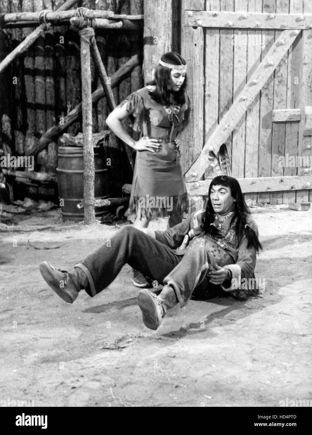DANIEL BOONE, lr Brenda Ed Ames in 'The Matchmaker' (Season 3