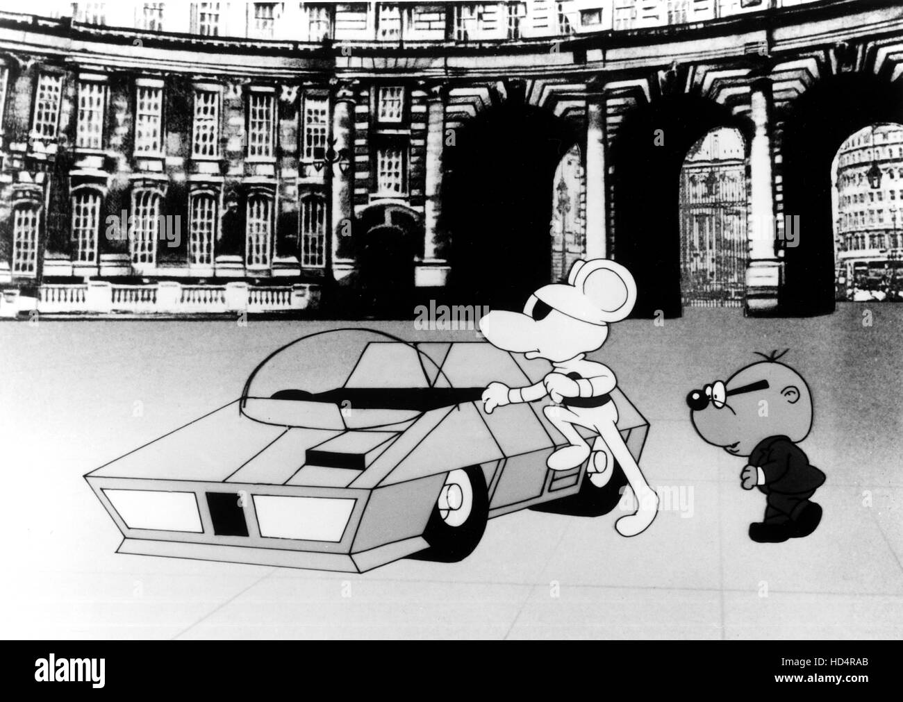 DANGER MOUSE, Danger Mouse, Ernest Penfold, 1981-1987. ©Cosgrove Hall Productions. Courtesy: Everett Collection. Stock Photo