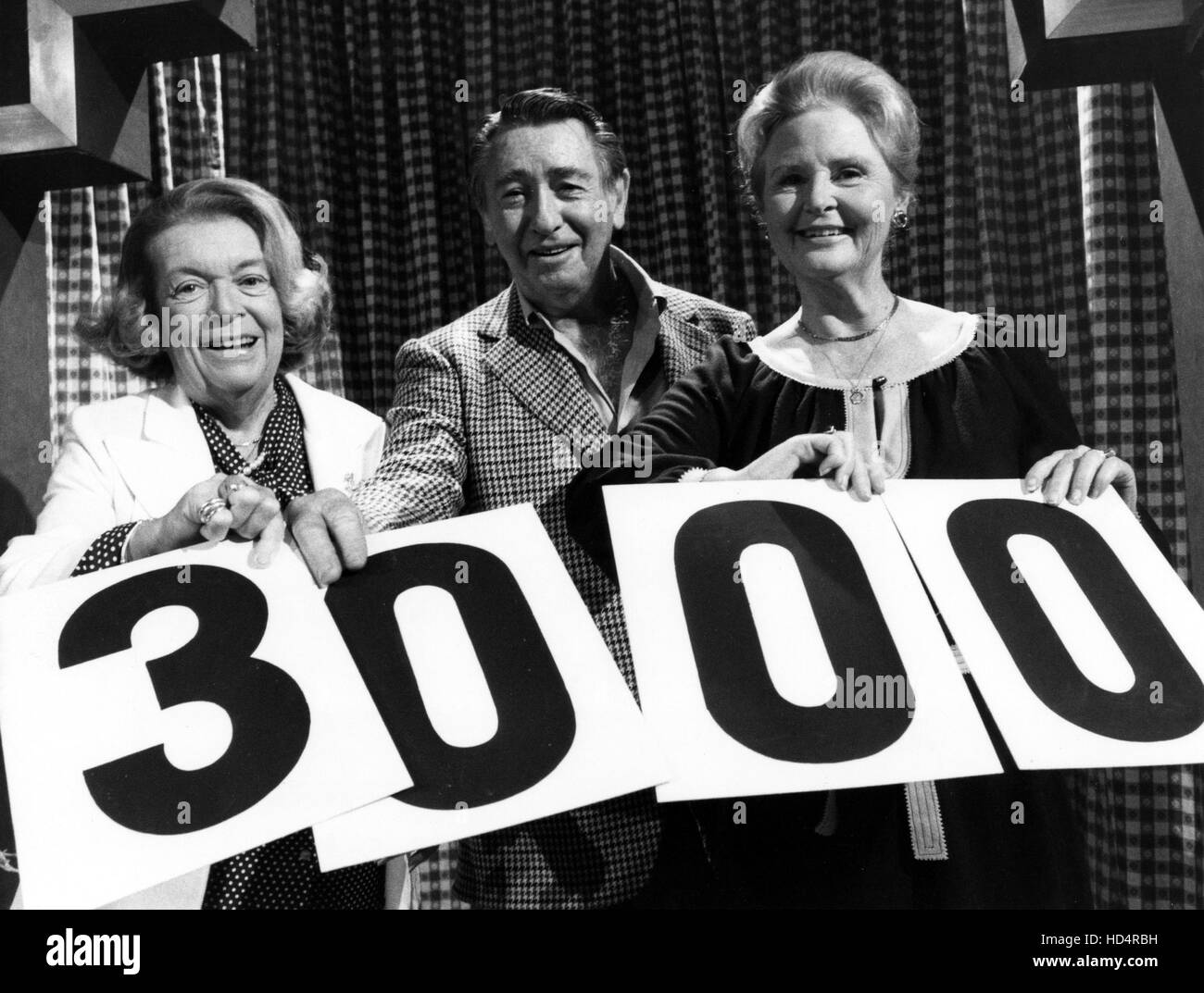 DAYS OF OUR LIVES, Betty Corday, Macdonald Carey, Frances Reid, 3000th Episode, September 28