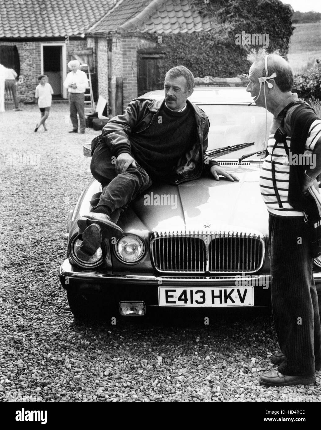 DEVICES AND DESIRES, Roy Marsden (on car), 1991, © Anglia TV/courtesy Everett Collection Stock