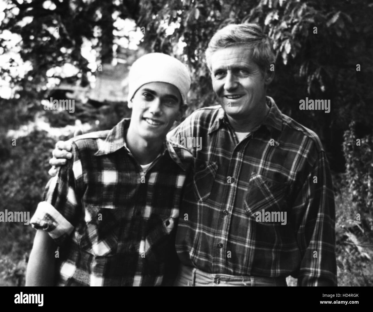 DEATH BE NOT PROUD, from left: Robby Benson, Arthur Hill, 1975 Stock ...
