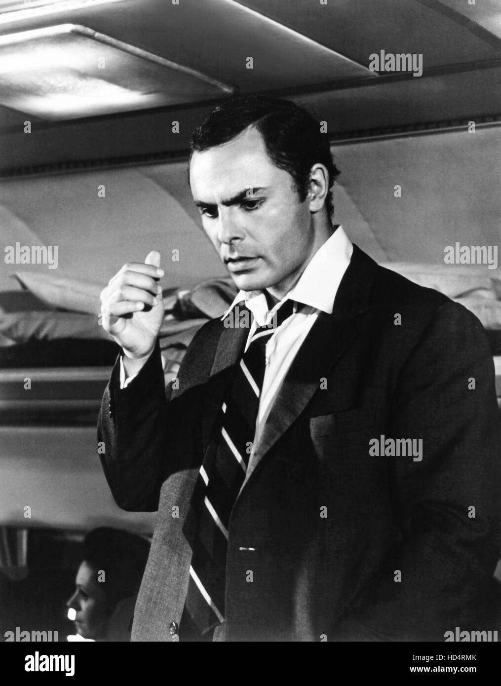 THE DOOMSDAY FLIGHT, John Saxon, aired December 13, 1966 Stock