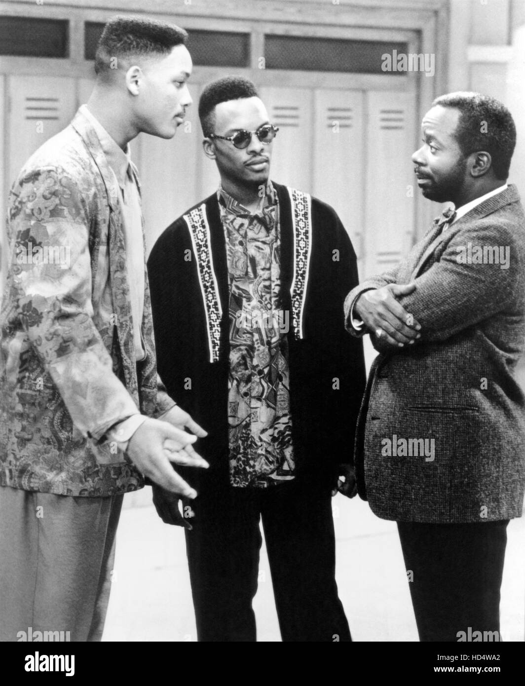 THE FRESH PRINCE OF BELAIR, (from left) Will Smith, Jeffrey A. Townes