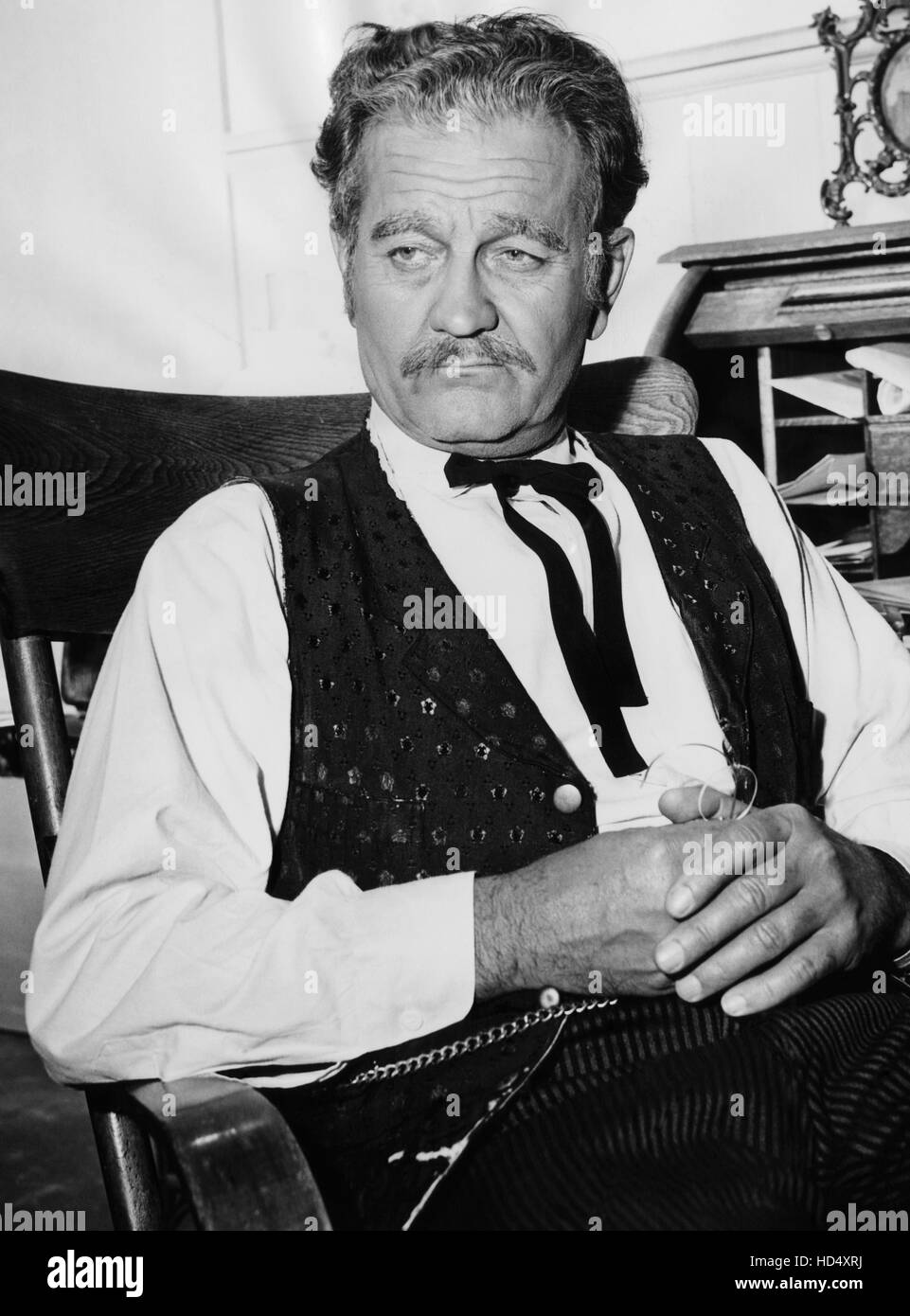 GUNSMOKE, Milburn Stone (ca. 1955), 195575 Stock Photo Alamy