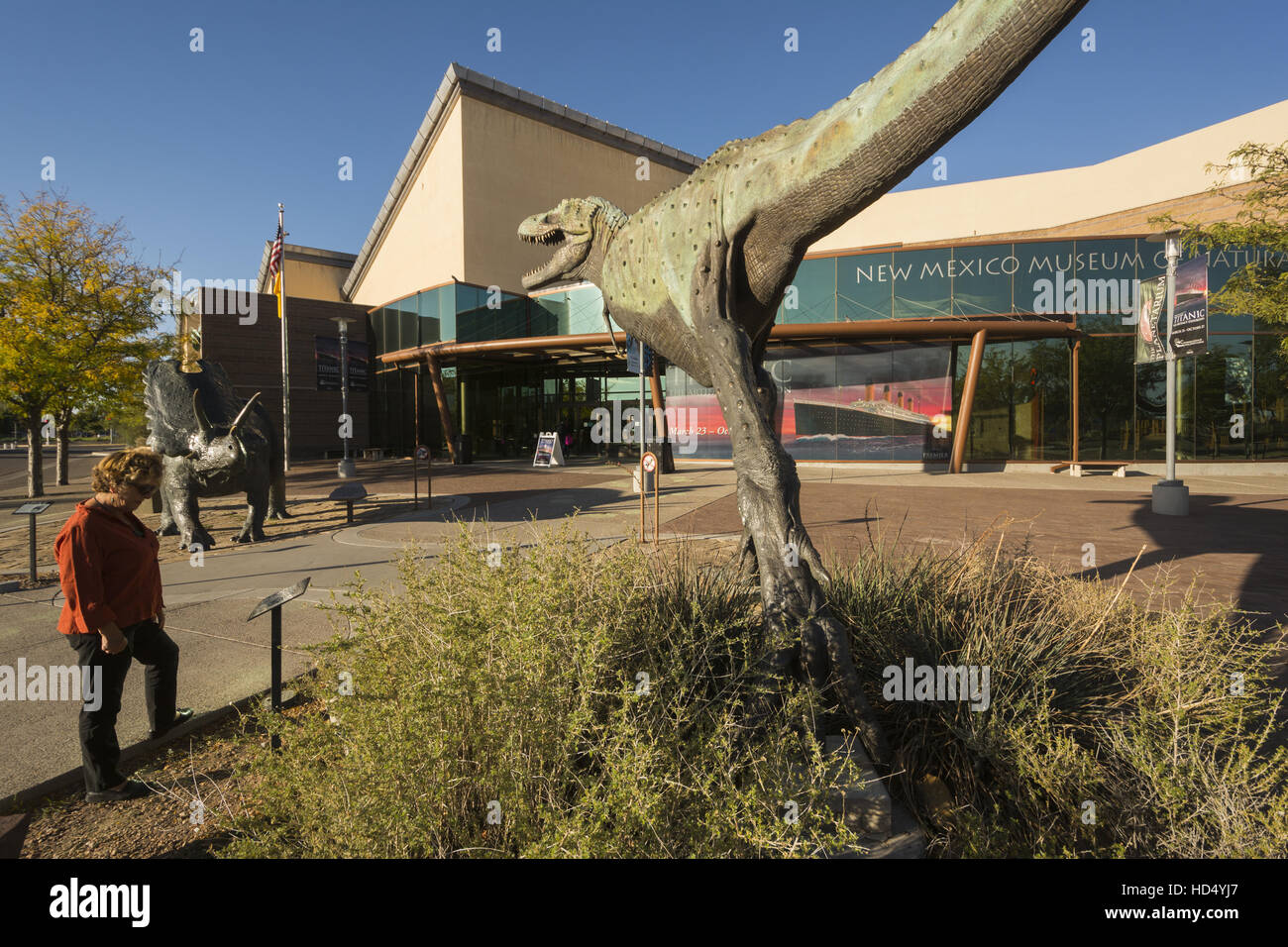 New Mexico, Albuquerque, New Mexico Museum of Natural History and Science Stock Photo