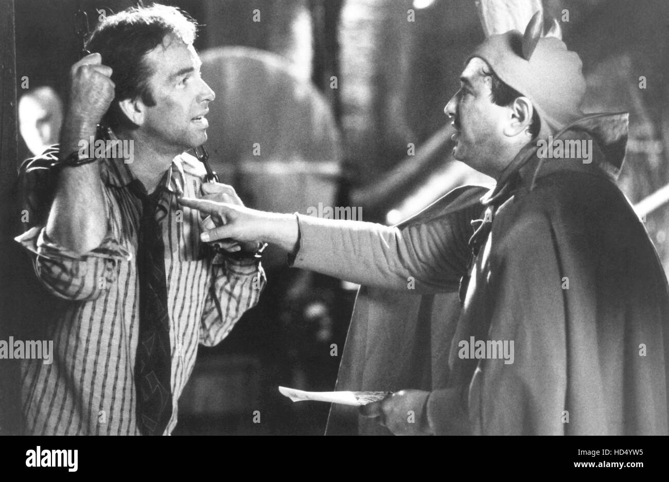 HOOPERMAN, from left John Ritter, Stuart Pankin, 'Hooperman Goes to