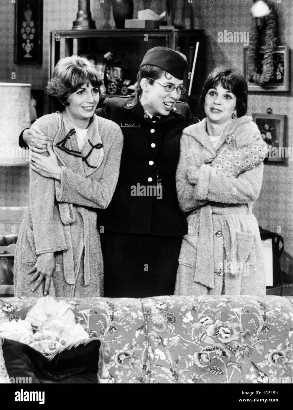 LAVERNE AND SHIRLEY, (from left) Penny Marshall, Vicki Lawrence, Cindy