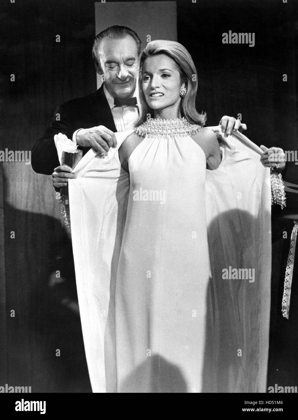 LAURA, George Sanders, Lee Radziwill, 1968 TV Production Stock Photo - Alamy