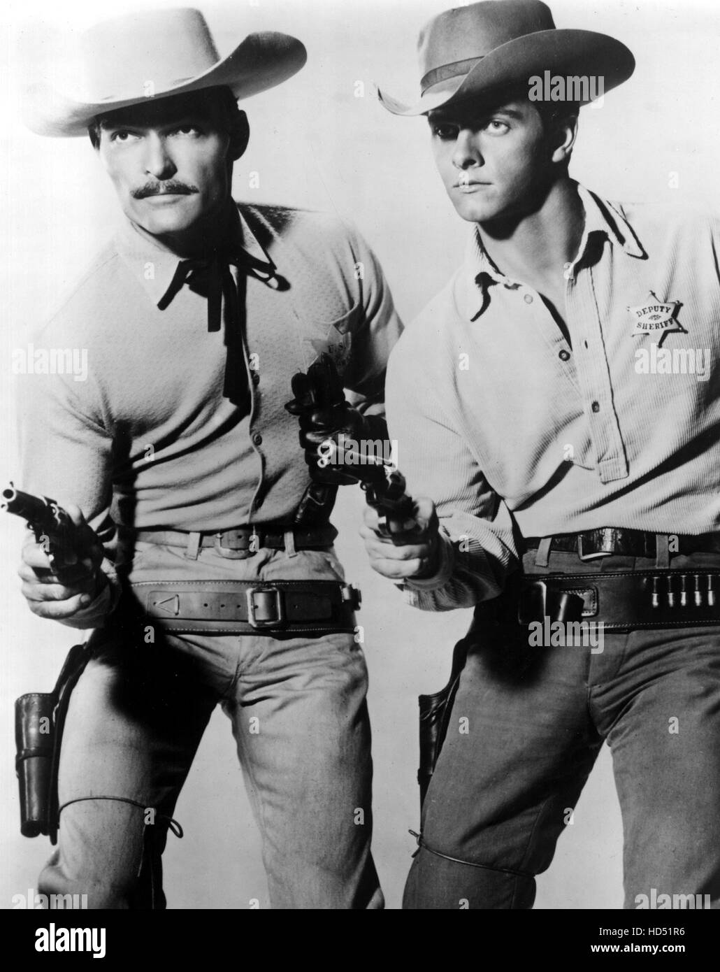 LAWMAN, John Russell, Peter Brown, 19581962 Stock Photo Alamy