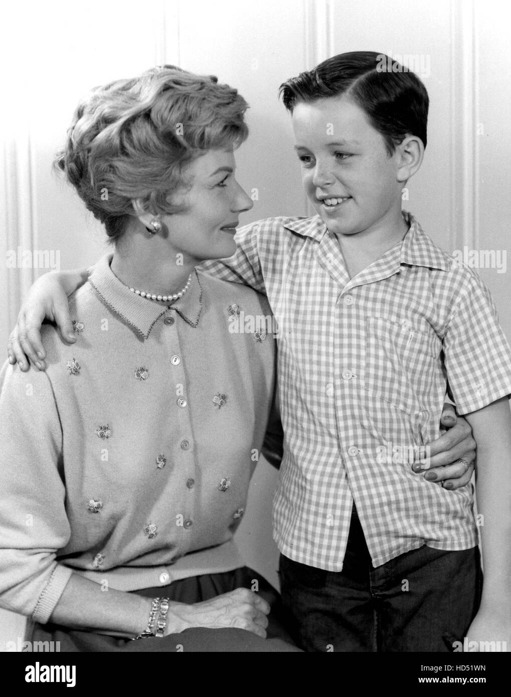 LEAVE IT TO BEAVER, Barbara Billingsley, Jerry Mathers, 1957-63. NO