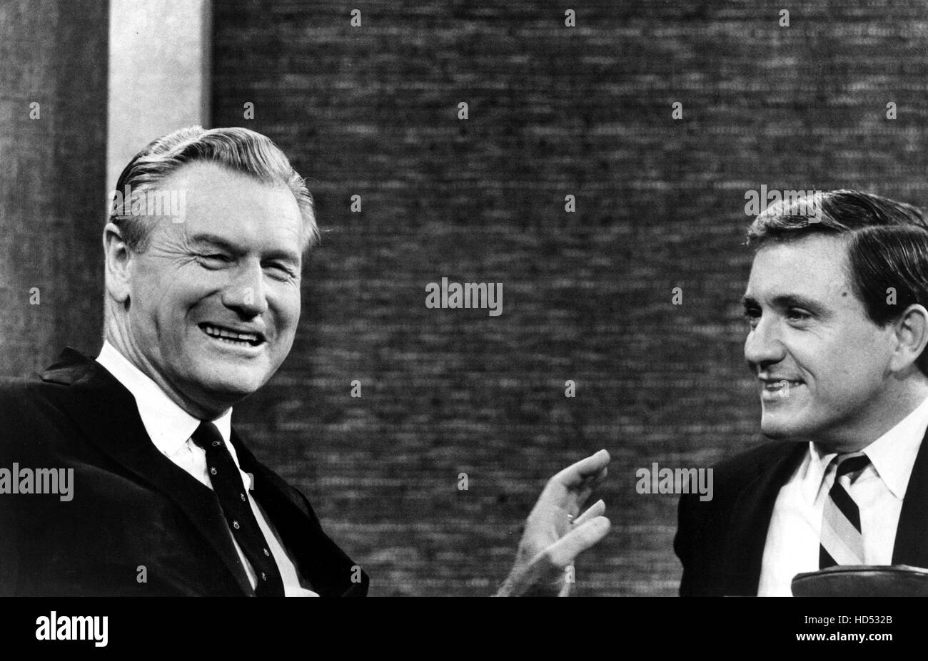 MERV GRIFFIN SHOW, Nelson Rockefeller, Merv Griffin, 1962-1986, 1967 episode Stock Photo