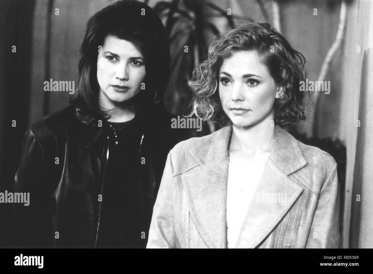 MELROSE PLACE, Daphne Zuniga, Justine Priestley, 'What Goes Up, Must