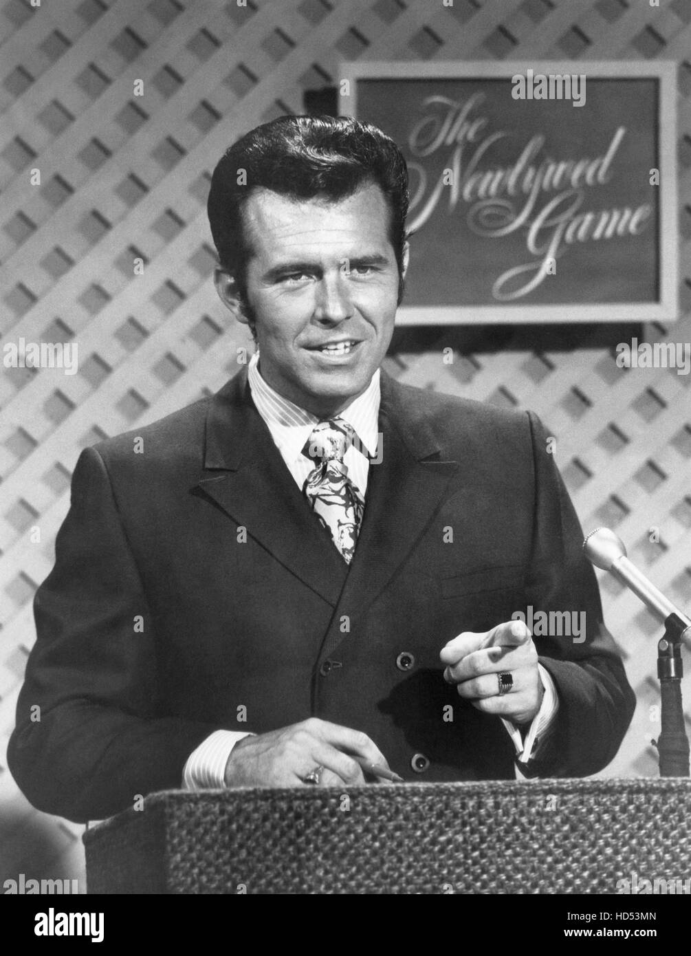 THE NEWLYWED GAME, Bob Eubanks, ABCTV, 196674 Stock Photo Alamy