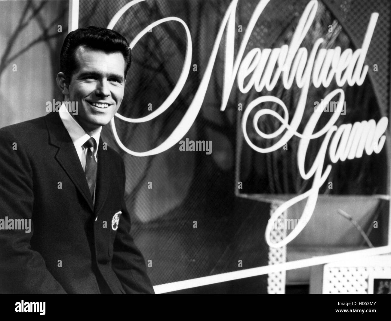 THE NEWLYWED GAME, Bob Eubanks, 196674 Stock Photo Alamy