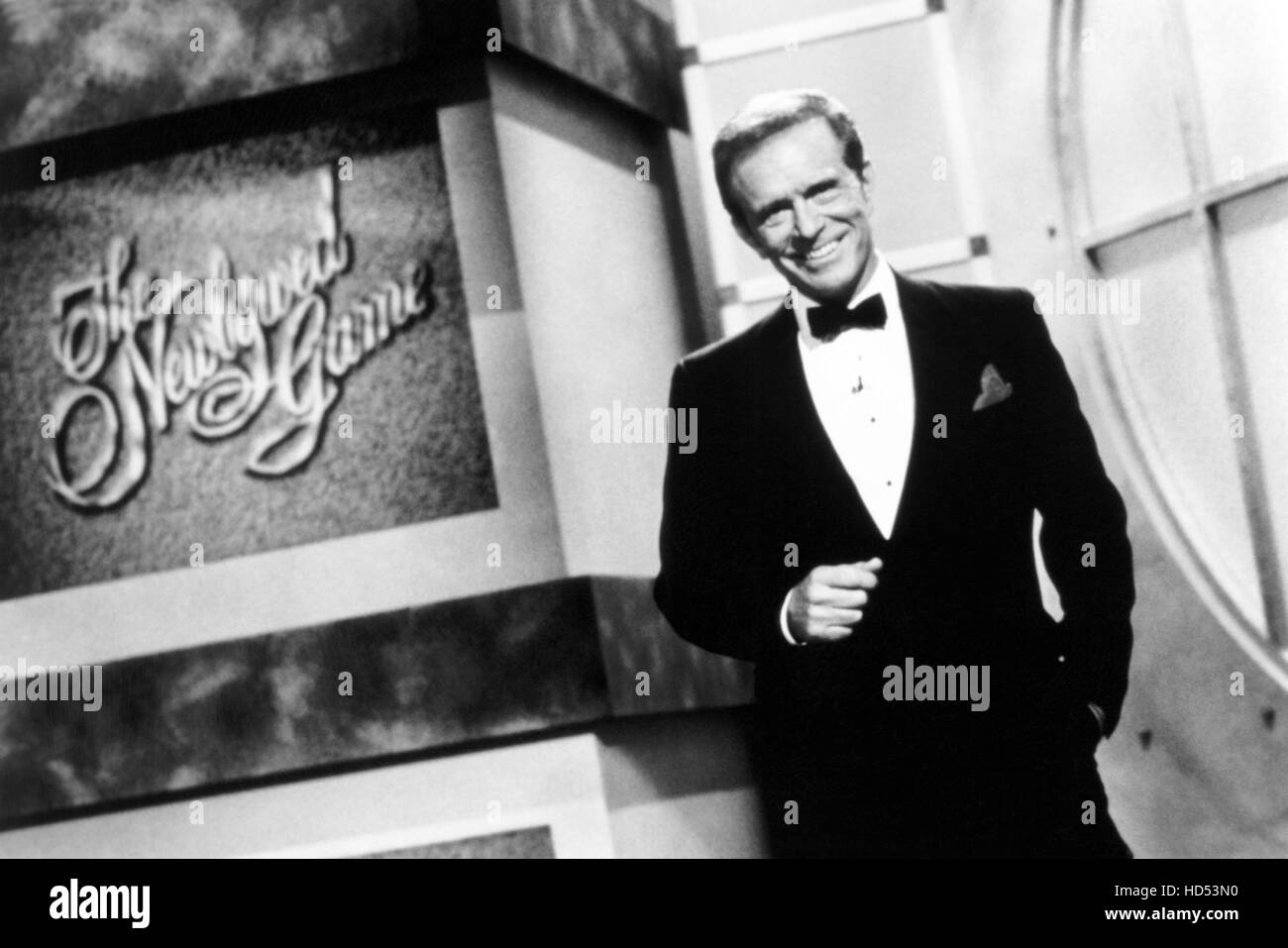 THE NEWLYWED GAME, host Bob Eubanks, 1996. © Columbia TriStar