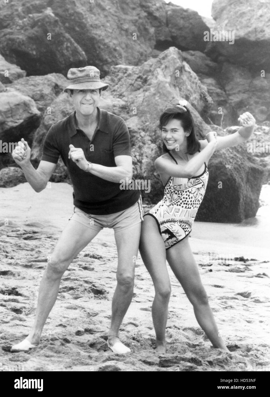 THE NEW GIDGET, (from left): William Schallert, Sydney Penny, (Season 1), 1986-88. © Columbia Pictures Television / Courtesy: Stock Photo