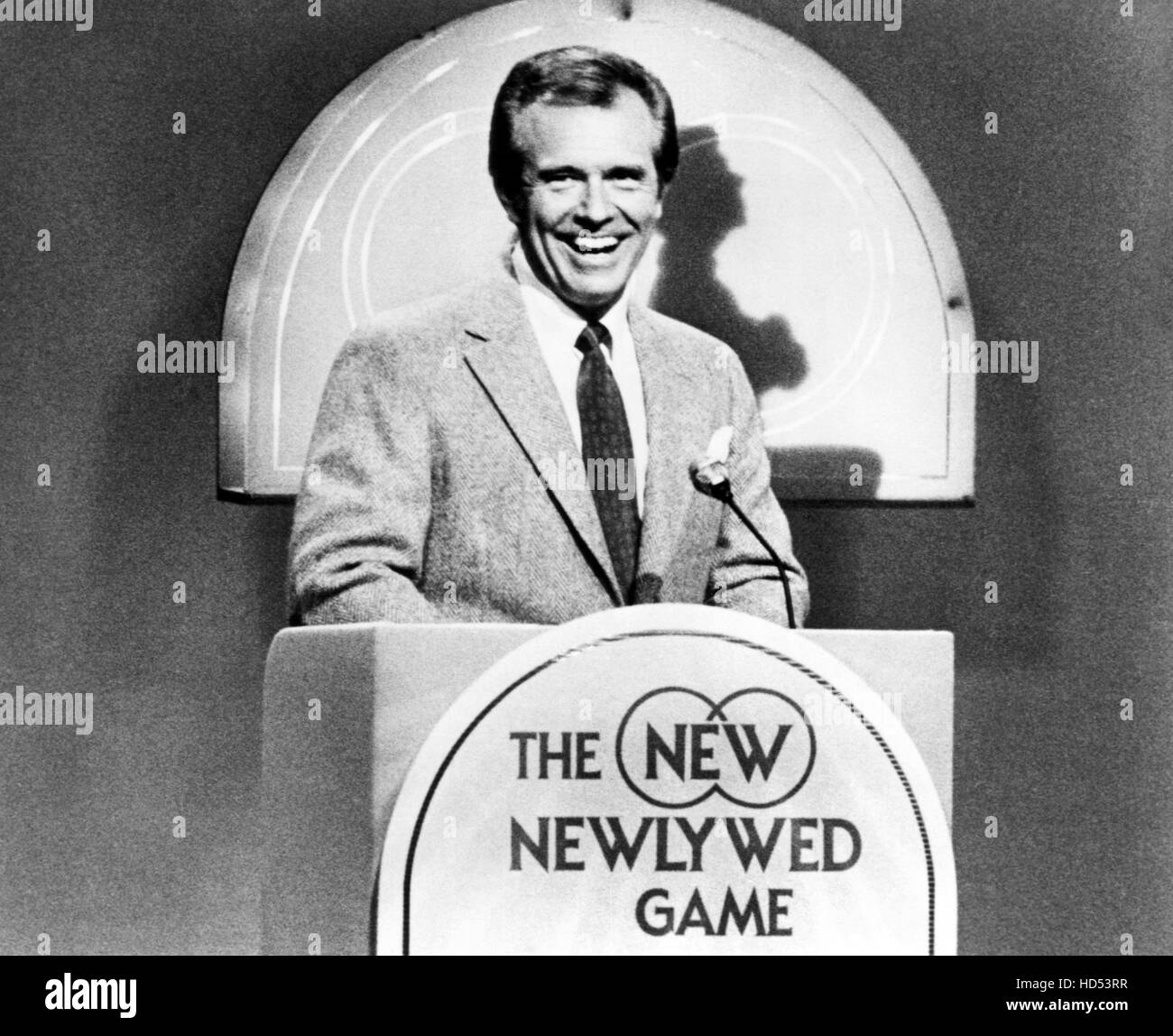 THE NEW NEWLYWED GAME, host Bob Eubanks, 1984-89. © ABC / Courtesy