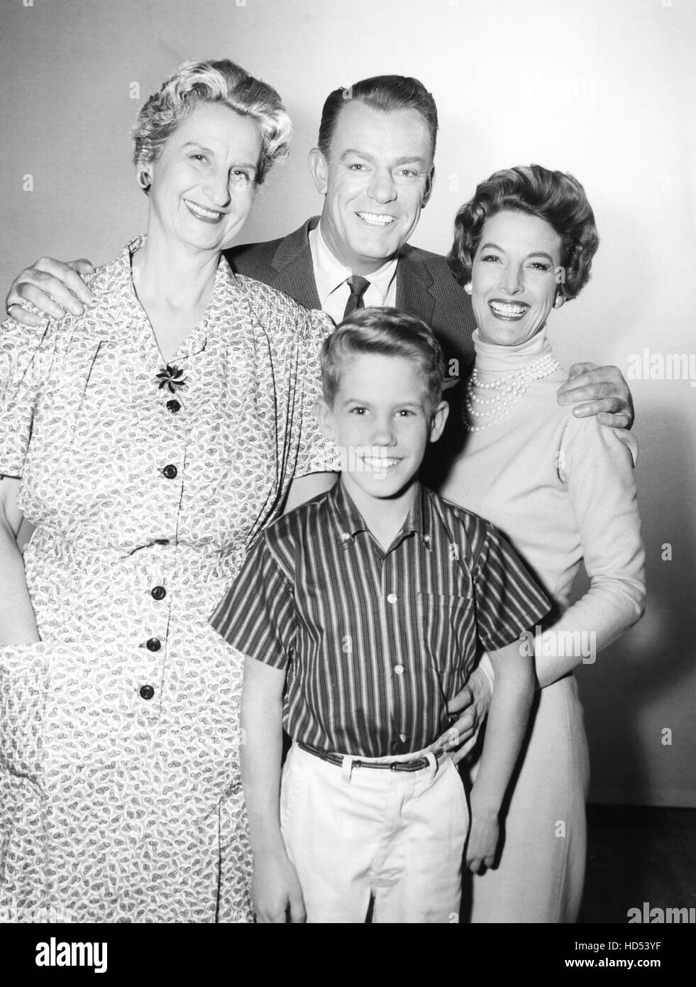 THE DENNIS O'KEEFE SHOW, from left Hope Emerson, Dennis O'Keefe, Ricky