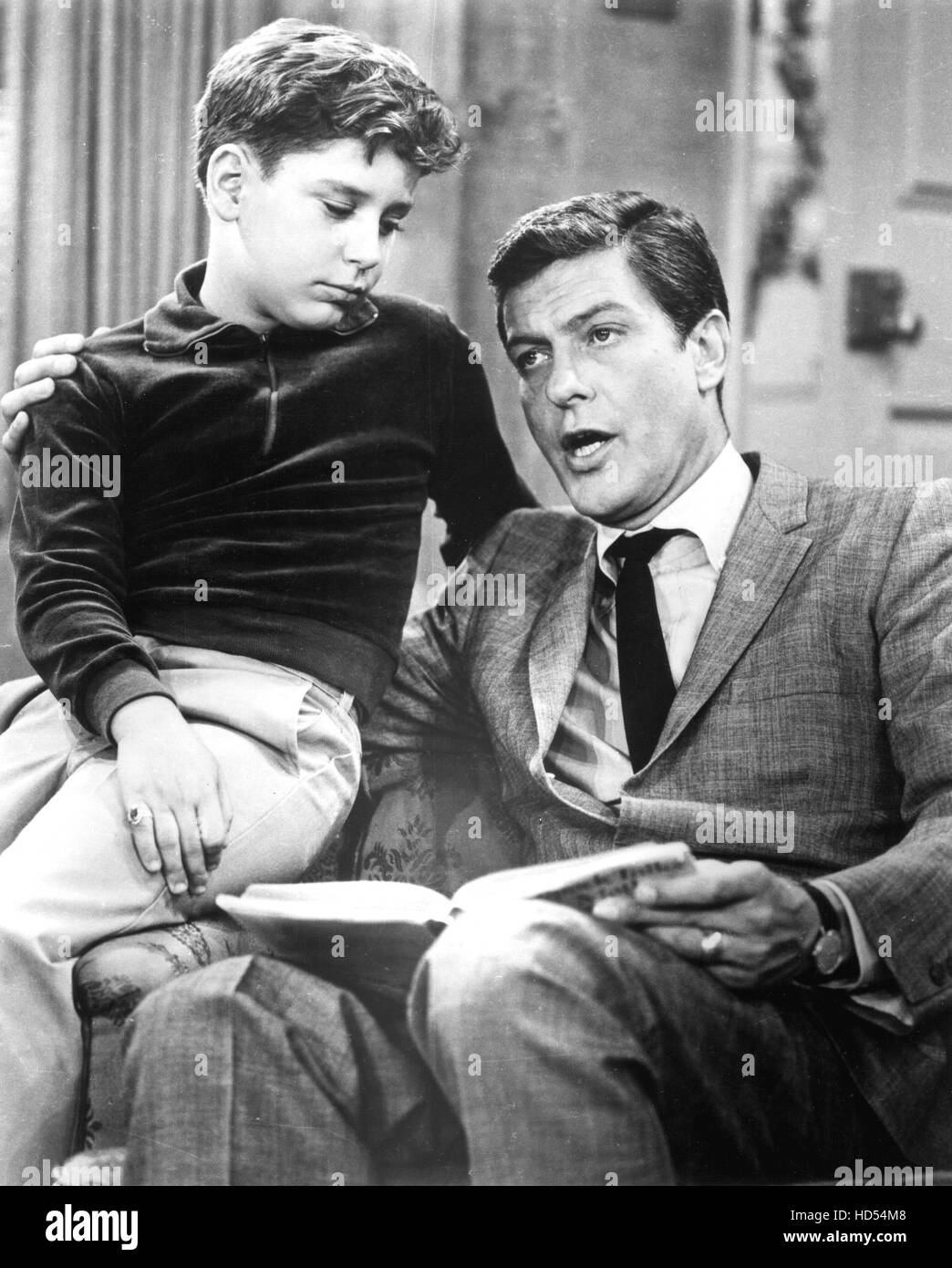 DICK VAN DYKE SHOW, Larry Mathews, Dick Van Dyke, 1960-66 Stock Photo