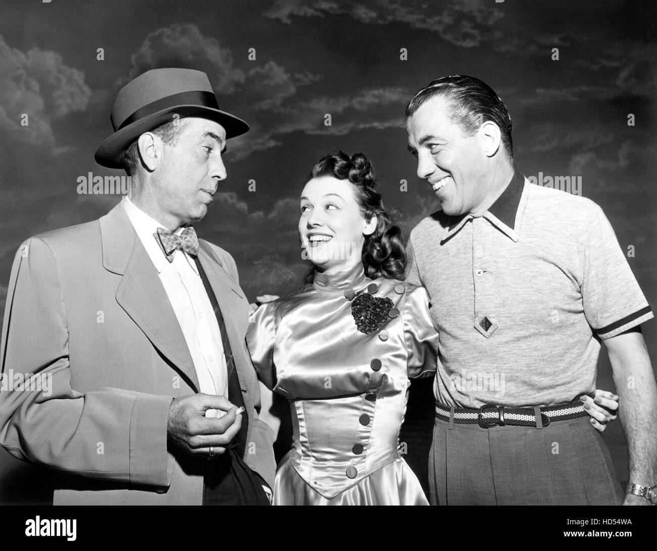 THE ED SULLIVAN SHOW, (aka TOAST OF THE TOWN), from left Humphrey